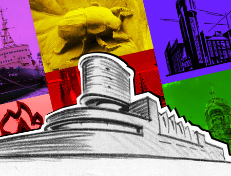 Велосипедный квест по Крестовскому, Васильевскому островам и Петрпоградской стороне в Санкт-Петербурге.